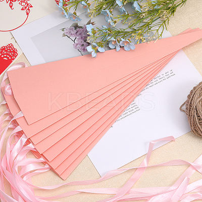 Cone Iridescent Paper Single Rose Packaging Gift Boxes CON-WH0085-50B-1