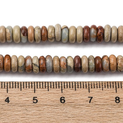 Natural Aqua Terra Jasper Beads Strands G-L624-H03-6x2mm-1