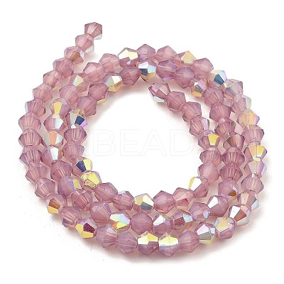Baking Paint Glass Beads Strands DGLA-F029-J2mm-A02-1