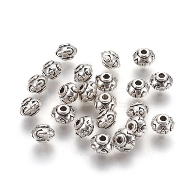 Tibetan Style Spacer Beads LS-TIBEB-A24612-AS-FF-1
