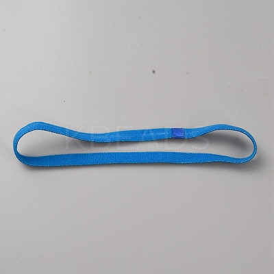 Candy Color Nylon Elastic HairBands OHAR-WH0034-04C-1