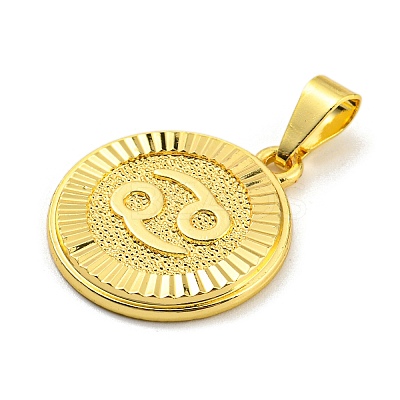 Brass Pendants KK-P263-14G-11-1