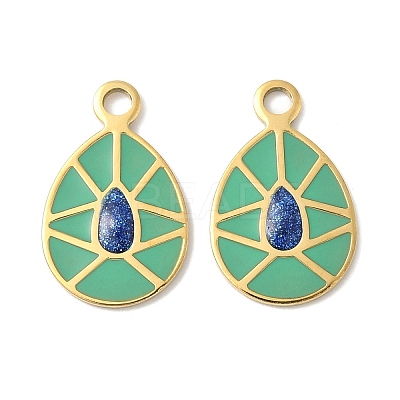 304 Stainless Steel Pendants STAS-L022-180G-03-1