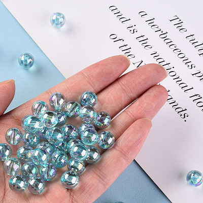 Transparent Acrylic Beads LS-MACR-S370-B10mm-755-1