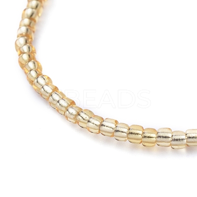 Glass Seed Beads Stretch Bracelets BJEW-JB05245-01-1