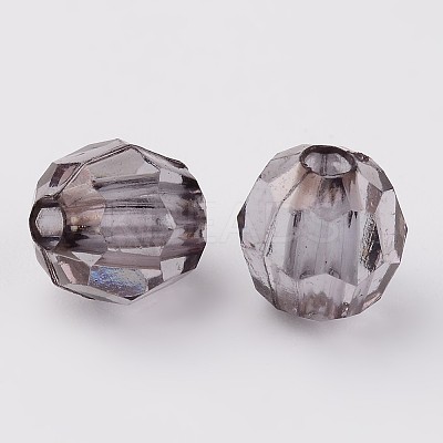 Transparent Acrylic Beads LS-X-DB8mmC-46-1