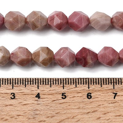 Natural Rhodonite Beads Strands G-Z119-A14-02-1