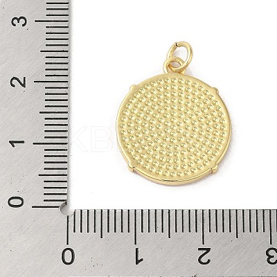 Rack Plating Brass Enamel Pendants KK-C052-35G-01-1