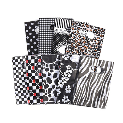 Printed Plastic Bags PE-T003-30x40cm-01-1