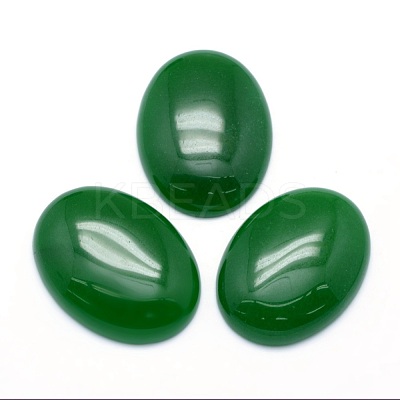 Natural Malaysia Jade Cabochons G-P393-I19-1