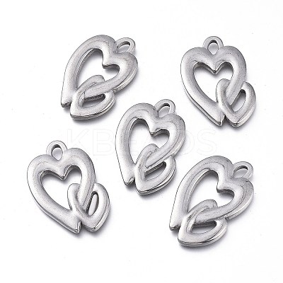 Non-Tarnish Valentine's Day 304 Stainless Steel Pendants STAS-K207-07P-1