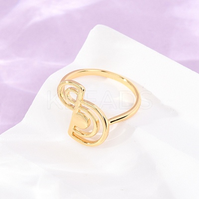 Brass Finger Rings for Women KK-CBA3D94-02G-1