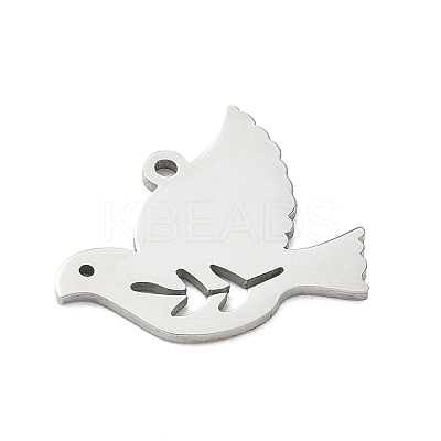 201 Stainless Steel Pendants STAS-I359-01P-1