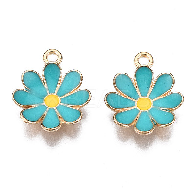 Alloy Enamel Pendants ENAM-S121-116H-1