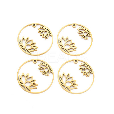 201 Stainless Steel Pendants STAS-S119-149G-1