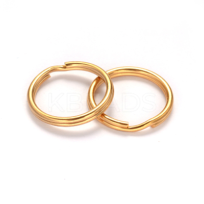 Ion Plating(IP) 304 Stainless Steel Split Key Rings X-STAS-M236-02-1