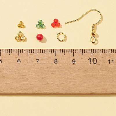 DIY Christmas Earring Bracelet Making Kit DIY-FS0004-49-1