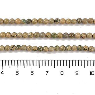 Natural Verdite Stone Beads Strands G-P530-B07-01-1