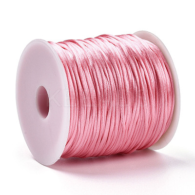 Nylon Satin Rattail Cords NWIR-R025-1.0mm-103-1