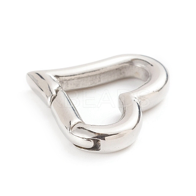 Tarnish Resistant 304 Stainless Steel Spring Gate Rings STAS-I133-13P-1
