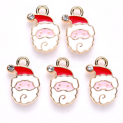 Alloy Enamel Pendants X-ENAM-S121-004A-01-1