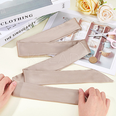 Long Thin Chiffon Silk-like Chain Belts for Women Girls AJEW-WH20001-48C-1
