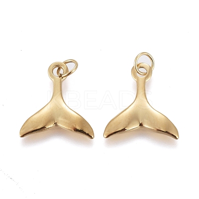 Ion Plating(IP) 304 Stainless Steel Charms STAS-I164-024G-1