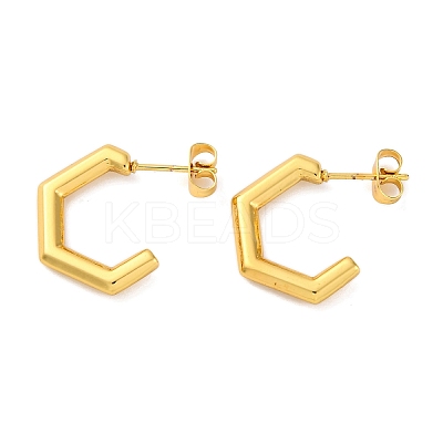 304 Stainless Steel Stud Earrings for Women EJEW-L296-033G-01-1