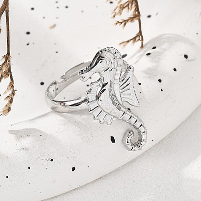 Brass Adjustable Finger Rings RJEW-D314-03P-1