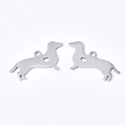 Tarnish Resistant 304 Stainless Steel Pendants X-STAS-N087-33-1