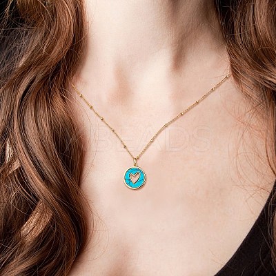 Synthetic Turquoise Pendants FIND-SZ0002-54A-1