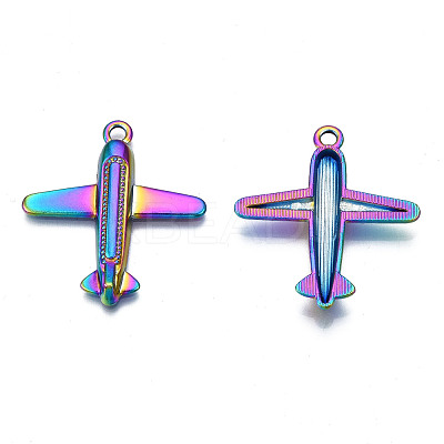Rainbow Color Alloy Pendants PALLOY-N156-192-NR-1