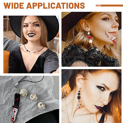 Halloween Theme DIY Jewelry Making Kits DIY-CA0007-72-1