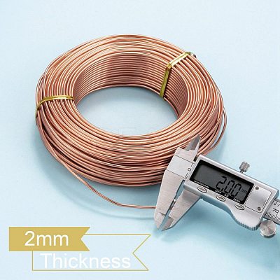 Anodized Aluminum Wire AW-S001-2.0mm-04-1