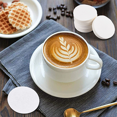 Round Coffee Filter Paper AJEW-CN0004-70H-1