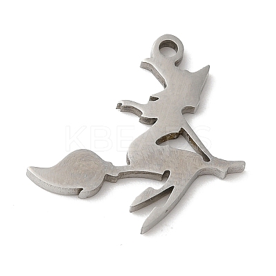 Non-Tarnish Halloween 201 Stainless Steel Pendants STAS-D053-08P-1