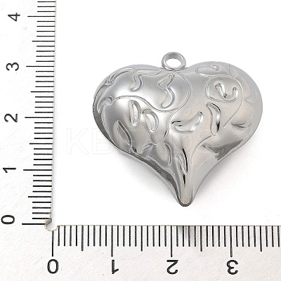Anti-Tarnish 304 Stainless Steel Pendants STAS-M084-03I-P-1