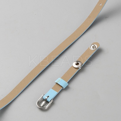 Imitation Leather Cord Bracelets BJEW-WH0030-04F-1
