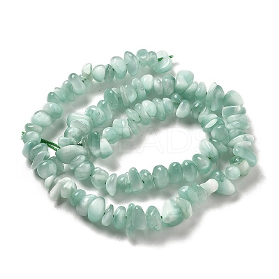 Natural Glass Beads Strands G-Q024-C02-01-1