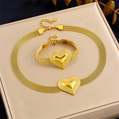 304 Stainless Steel Jewelry Sets FS-WG37C51-01-1