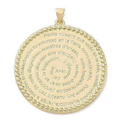 Brass Pendants KK-CBA5585-03G-1