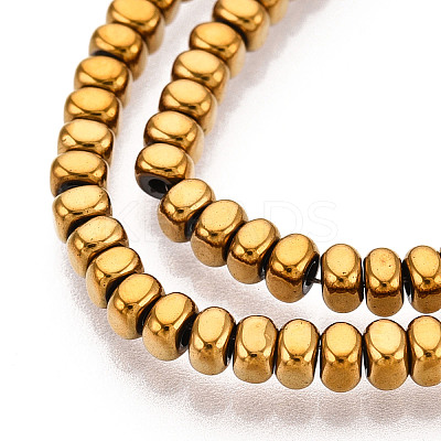 Electroplated Synthetic Non-magnetic Hematite Beads Strands G-T139-61B-1