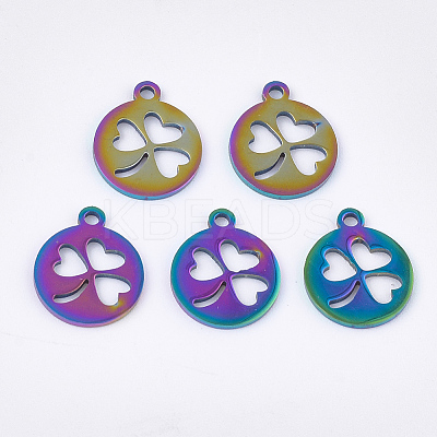 Ion Plating(IP) 201 Stainless Steel Charms STAS-Q201-JN200-1