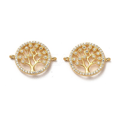 925 Sterling Silver Connector Charms STER-H110-07G-1