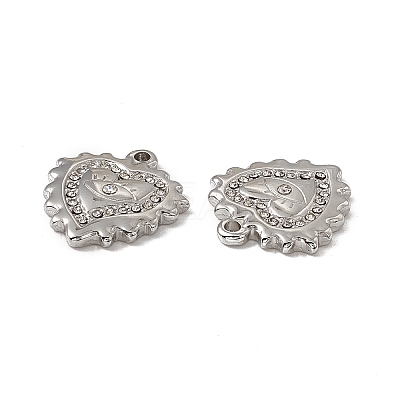 201 Stainless Steel Pendants STAS-J401-VC566-1