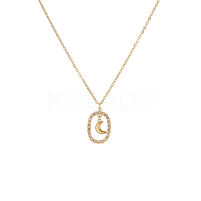 304 Stainless Steel Pendant Necklaces WG7F8A7-02-1