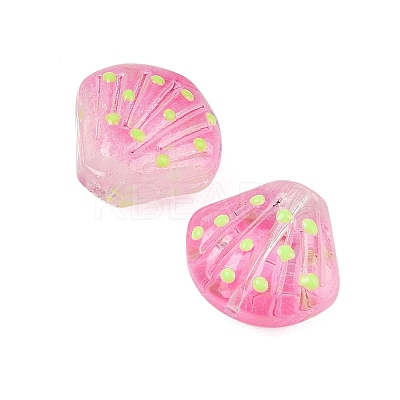 Transparent Glass Beads GLAA-B024-02D-1