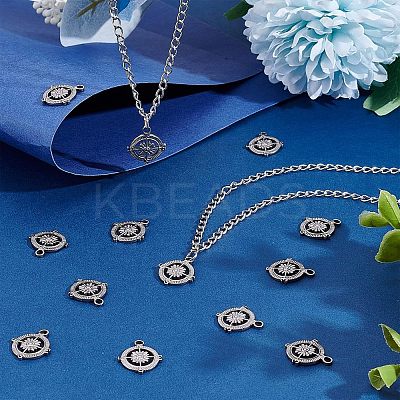 304 Stainless Steel Pendants STAS-UN0037-65-1
