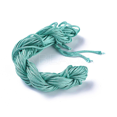 Nylon Braided Cord LS-NWIR-WH0007-A23-1