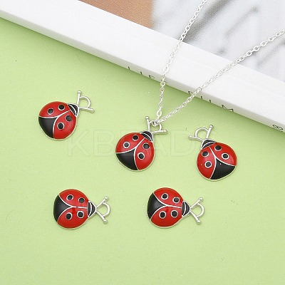 Alloy Enamel Pendants LS-EA466Y-1